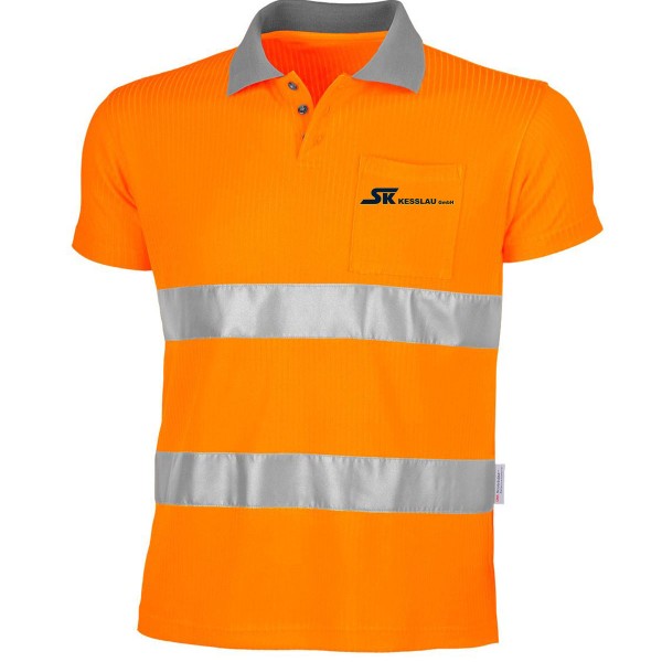 Poloshirt Signal - orange