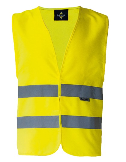 Cotton-Mix Safety Vest Signal Yellow KX505