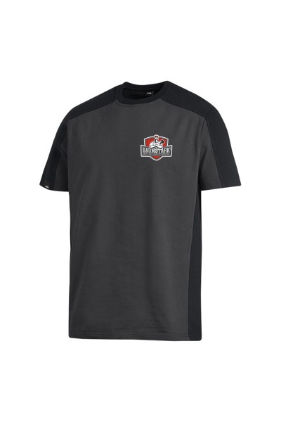 FHB MARC T-Shirt zweifarbig anthrazit-schwarz